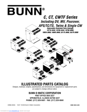 Bunn CT Series Illustrated Parts Catalog