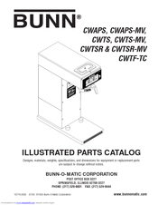 Bunn CWTSR-MV Illustrated Parts Catalog