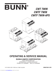 Bunn CWTF TWIN Manuals | ManualsLib