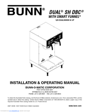 Bunn Single SH BrewWISE DBC Installation And Operating Manual