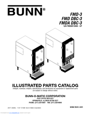 Bunn FMD DBC-3 Illustrated Parts Catalog