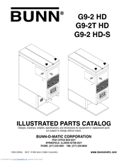 Bunn G9-2 HD-S Illustrated Parts Catalog