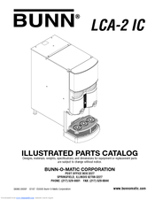 Bunn LCA-2 IC Illustrated Parts Catalog