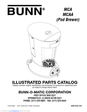 Bunn MCAA Illustrated Parts Catalog