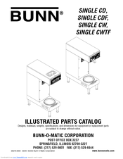 Bunn Single CDF Illustrated Parts Catalog