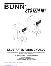 Bunn System III Illustrated Parts Catalog