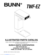 Bunn TWF-EZ Illustrated Parts Catalog