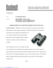 Bushnell PowerView 14-0832 Specifications