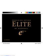 Bushnell Elite e2 User Manual