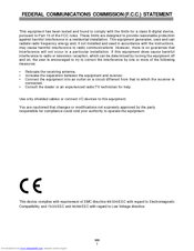 CTX MS500 Operating Instructions Manual