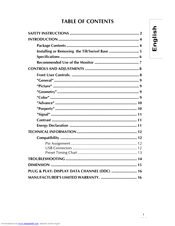 CTX PR711F User Manual
