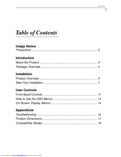 CTX PV411S User Manual