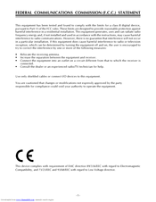 CTX 700SLT Operating Instructions Manual