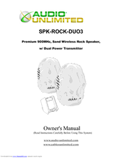 Cables Unlimited SPK-ROCK-DUO3 Owner's Manual