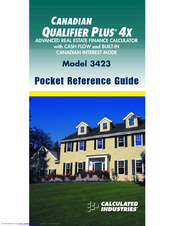 Calculated Industries 3423 Pocket Reference Manual