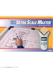 Calculated Industries Ultra Scale Master 6250 User Manual