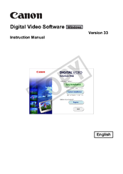 Canon VIXIA HF S11 Instruction Manual