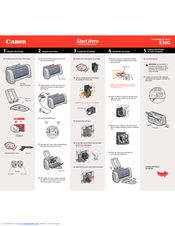 Canon Color Bubble Jet S300 Setup Instructions