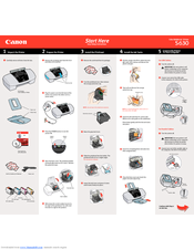 Canon BJC-S630 Setup Instructions