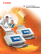 Canon imageFORMULA ScanFront 220eP Brochure & Specs