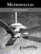 Casablanca Metropolitan Owner's Manual