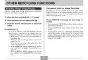Casio QV-5700 Recording Manual