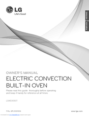 LG LSWD305ST Owner's Manual