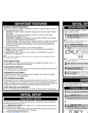 Casio TA-119 User Manual