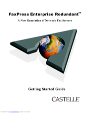 Castelle FaxPress Enterprise Redundant Getting Started Manual