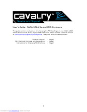 Cavalry CADA001U32A User Manual