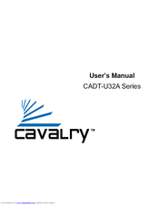 Cavalry CADT001U32 User Manual