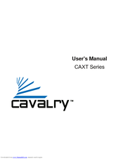 Cavalry CAXT37160 User Manual