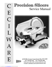 Cecilware EPS-10 Service Manual