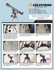Celestron AstroMaster 90EQ-MD Quick Setup Manual