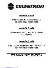 Celestron 31032 User Manual