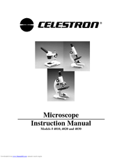 Celestron 4030 Instruction Manual