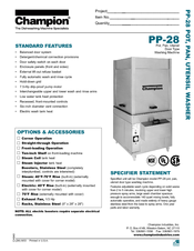 Champion PP-28 Corner Specifications