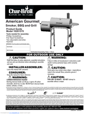 Char-Broil American Gourmet 10201570 Product Manual