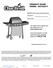 Char-Broil 463722311 Product Manual