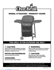 Char-Broil 473620408 Product Manual