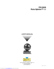 Chauvet Roto-Sphere 1.1 User Manual
