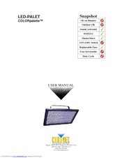 Chauvet LED-PALET COLORpalette User Manual