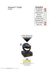 Chauvet Scorpion GrafX LG-80 User Manual