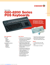 Cherry MultiBoard G80-8200 Specifications