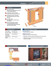 Chief CM6QH SERIES Specifications