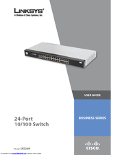 Cisco SR224R User Manual