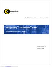 Citel EXTender PBXgateway System Administrator Manual