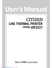 Citizen iDP-3221 Series User Manual