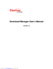 Clarinet Systems ESB301 User Manual