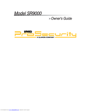 Clarion Ungo Pro Security SR9000 Owner's Manual